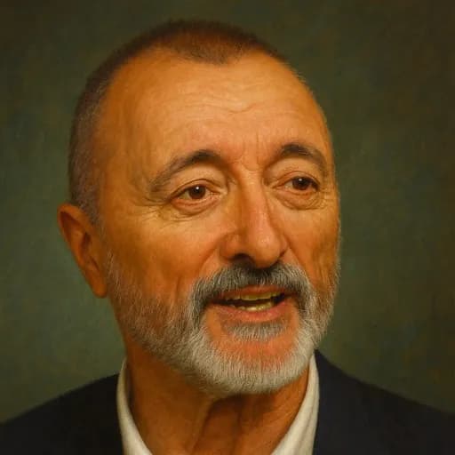 Portret: Arturo Pérez-Reverte