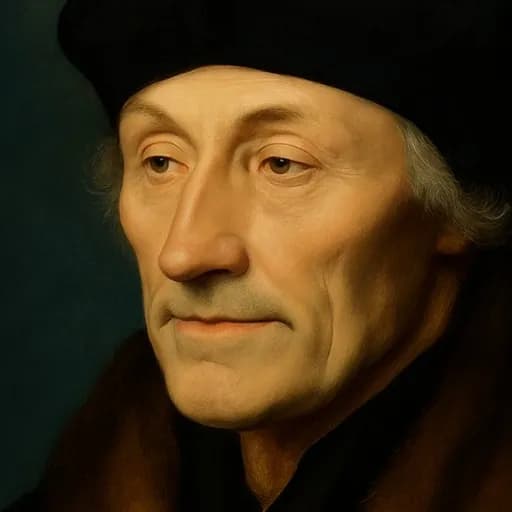 Portret: Erazm z Rotterdamu