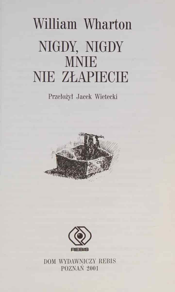 Okładka książki: Nigdy, nigdy mnie nie złapiecie