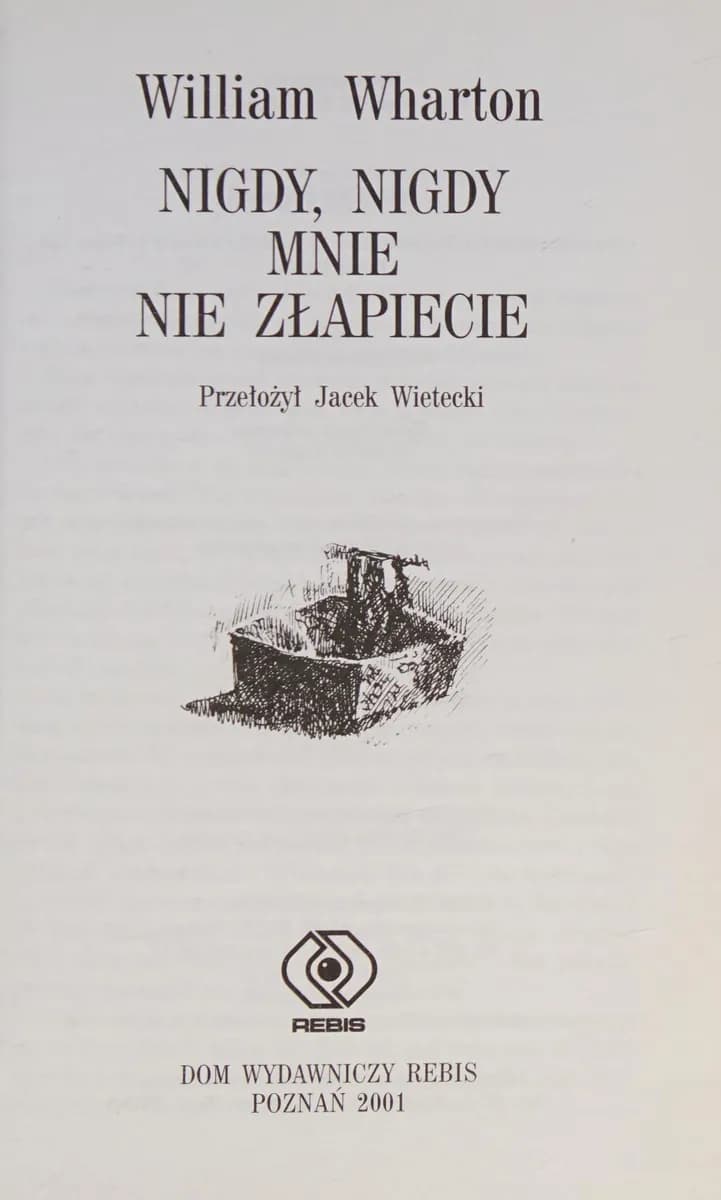 Okładka książki: Nigdy, nigdy mnie nie złapiecie