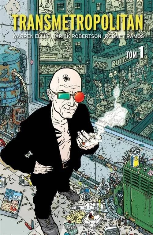 Okładka książki: Transmetropolitan. Tom 1