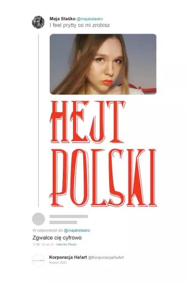Okładka książki: Hejt polski