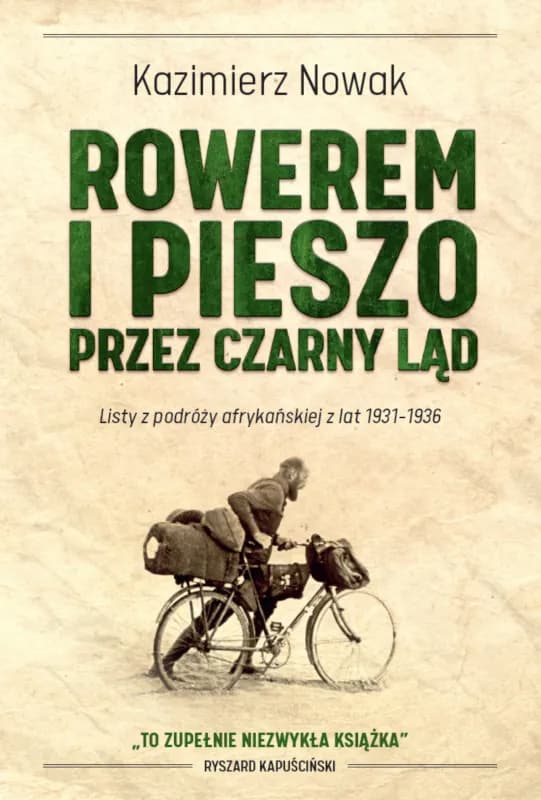 Okładka książki: Rowerem i pieszo przez Czarny Ląd