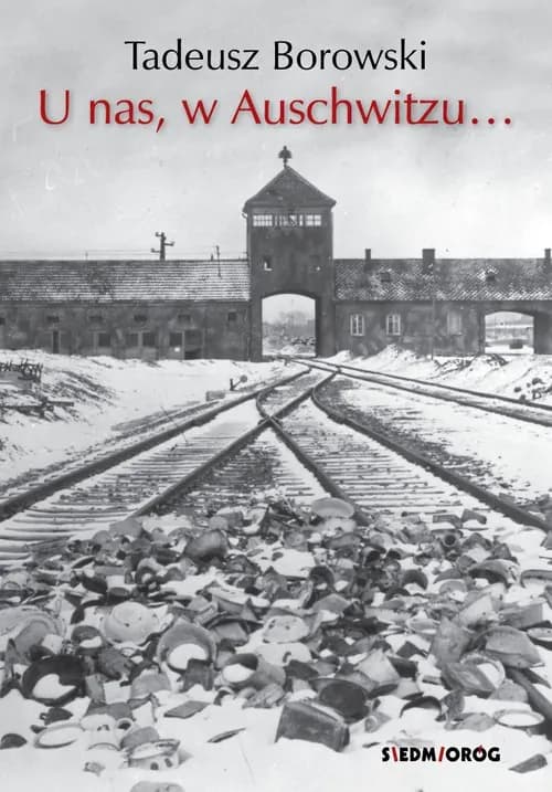 Okładka książki: U nas w Auschwitzu...