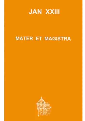 Okładka książki: Mater et magistra