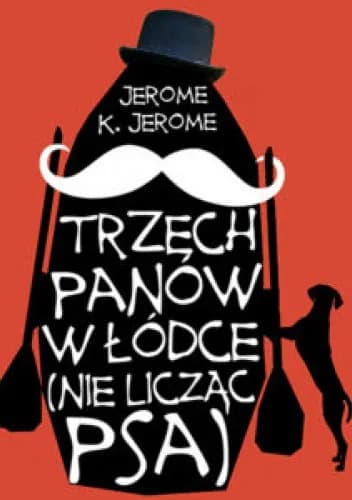 Okładka książki: Trzech panów w łódce (nie licząc psa)